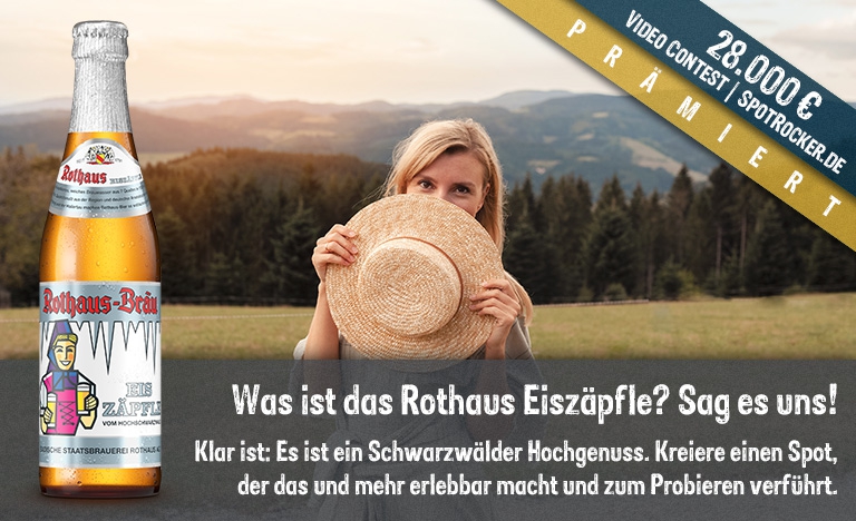 Rothaus Eiszäpfle Kampagne prämiert!